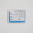 necklace nurse name id card working card badge holder