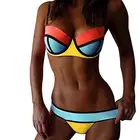 sexy Girl swimming Bathing Suit two piece Neoprene Bikini