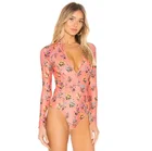 Sexy Custom One Piece Swimsuit Long Sleeve Women Bikini Front Zipper Swimwear Sexy Bikini Plus Size Swimwear