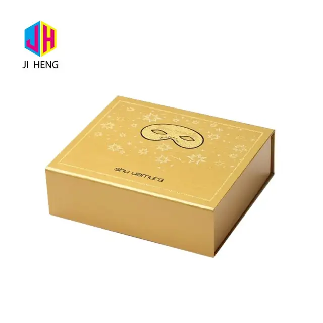 custom printed organic cosmetic gift set packaging boxes