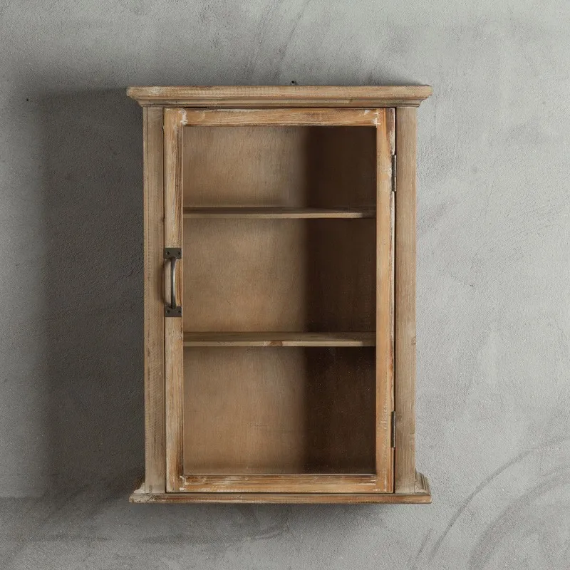 Small wooden wall cabinet