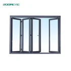 Roomeye aluminum glass bi fold door