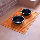 Anti Slip The Pet Dog Cat Food Water Bowl Mats for Bowl