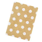 Classic dot pattern a5 b5 size soft paper cover notebook set of mixed 4 colors diary for school and promotional