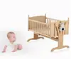 Wooden baby electric swing bed/baby crib/baby automatic cradle swing bed crib