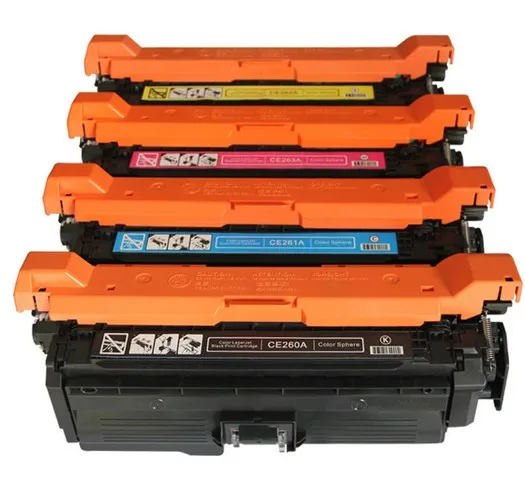 Compatible CE260A/CE260X/CE261A/CE262A/CE263A Toner Cartridge For Laser color jet 4025/4525/4520 for HP