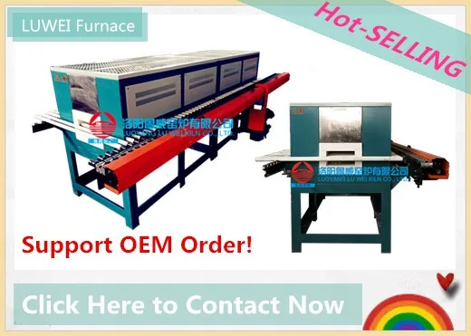 used glass tempering furnace Glass Product Making Machinery Working Temp : 1300°C