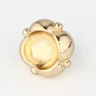 Garment fashion zinc alloy metal snap button jewelry for shirt