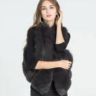Wholesale Fur Coat Good Quality Short Real Fox Fur Vest Custom Winter Warm Vest For Women