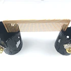 Wholesale natural health care metal hair comb