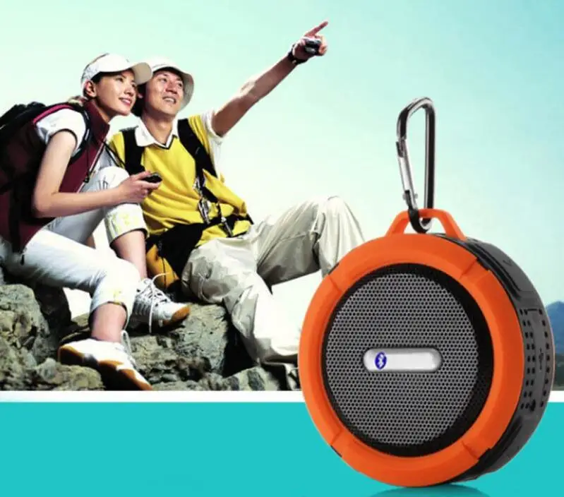 2018 Amazon Hot sale Waterproof Speaker C6 Shower Speaker Wireless Portable Handheld Blue tooth Speaker Suction Cup - ANKUX.COM