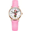 Shenzhen Quartz Watch Brand Official Minnie Mouse Women's Watches with New Hot-Press Character Band