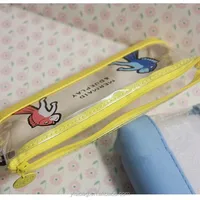 Cute PVC Transparent Stationery Pouch Pencil