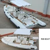 China Fiberglass Hull Inflatable Hypalon Boat or PVC Rigid Boat RIB