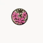 Custom Flower Button Alloy Metal Button Shank Button For Jacket