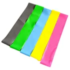 Custom printed logo private label latex resistance loop bands fitness elastic exercise