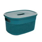 Toys storage bins dirty clothes plastic basket with handle