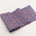 Fashion Digital Screen Printing Handmade 100% Genuine Silk Scarf for Men