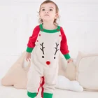 Knitted baby boy winter clothes romper long sleeve