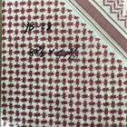 High quality 100% cotton custom design made shemagh/head scarf