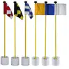 Fiberglass/Metal Flagpole,Plastic/Aluminium Golf Putting Green Hole Cup,Golf Flagsticks and Pole Flag Cup Holders