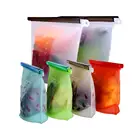 Reusable Silicone Food Storage Bags Airtight Seal Food Preservation Bags Versatile Preservation Bag Container