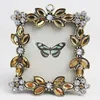 Beautiful metal butterfly picture frame
