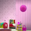 Funny Cartoon Kids Wallcoverings Children Pink Color Cute Barbie Doll Wallpapers