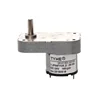 Reversible 64*38mm S-type size 6v 12v 24v 3w high torque dc gear motor with dual shaft for auto pancake equipment