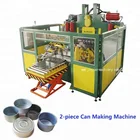 Automatic seamless welding food tin can making production line