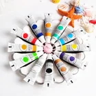Private Label Artist Non-toxic 12pcs Acrylic Paint Set For Kids Painting