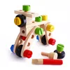 Wholesale new kid interesting toy game educational toy wooden building blocks to assemble child baby toys for sale