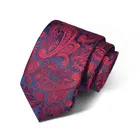 Men's Floral Tie Handkerchief Jacquard Woven Pocket Square and Flower Necktie