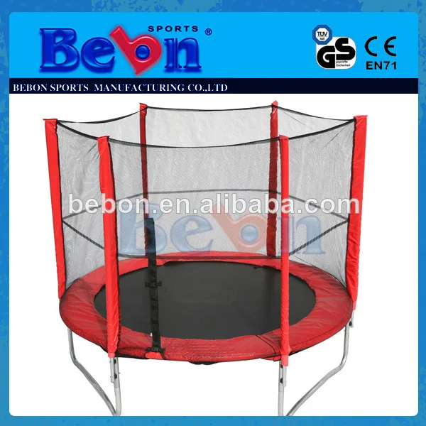 how assemble 8ft to trampoline Big Sale Cheap Enclosure With Trampoline Best 4m Outdoor