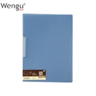 Top Quality Best Selling Design Stationery Custom A4 Size Plastic Waterproof Printing Pp File Clip Folder