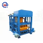 Habiterra block machine QT4-15S concrete block making price in pakistan for small industrial project