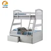 Columbia White Bunk Bed Twin over Full Storage or Trundle