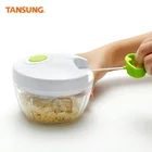 Wholesale Multi-purpose Machine Food Grade Vegetable Salad Onion Hand Held Crank Chop Food Chopper