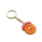 custom make arrow shape logo key chain for print