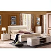 Hot sales modern luxury king size hotel project bedroom sets Home furniture china manufacturer 2018