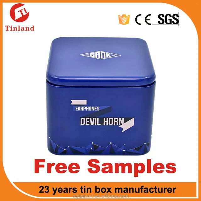 customized gift watch printed tin box for 2017/2018 of the new