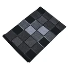 Luxurious winter premium feel unique plaid design man scarf cashmere