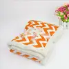 Double layer wholesale plush polyester micro fleece throw flannel coral thick sherpa blanket