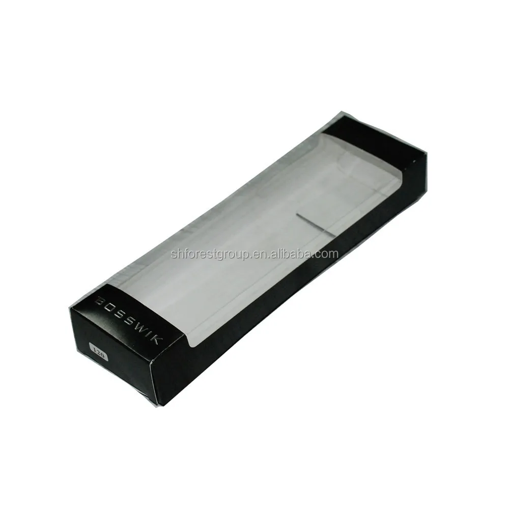 black new style paper watch gift box packaging elegent paper