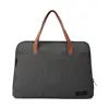 High quality slim polyester multi-function mens tablet laptop briefcase bag