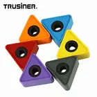 Triangular Custom Print Cover Logo Mic Microphone Flag Station