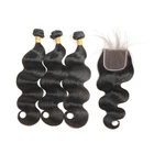 2019 Best Selling 100% Unprocessed Peruvian Natural Body Wave Remy Human Hair Extension Bundles