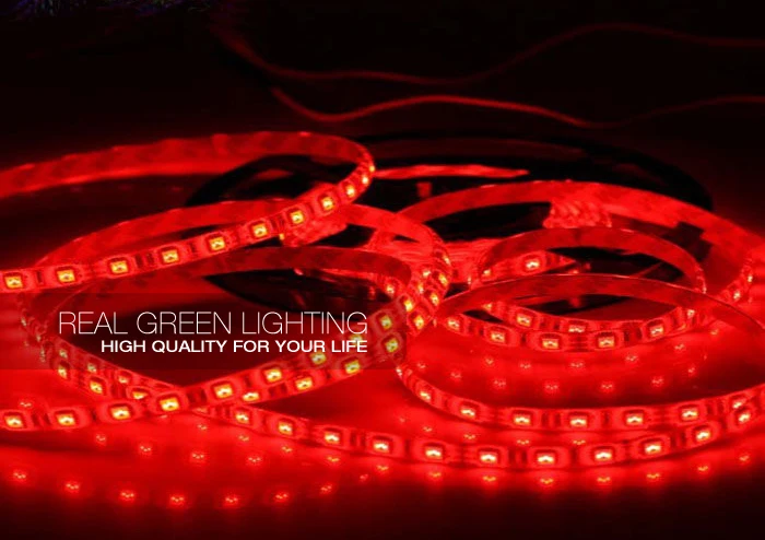 Outdoor Use Waterproof IP65 Red SMD 5050 12V LED Strip Lights