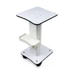 Hydro Aqua Facial Equipment Trolley , White Salon Furniture Beauty Machine Trolley Cart