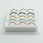 2018 wholesale lots stainless steel nose hoop body jewelry nose ring box packing many color for choice